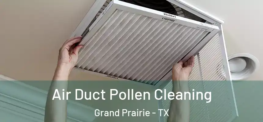Air Duct Pollen Cleaning Grand Prairie - TX